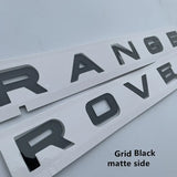 Land Rover Range Rover ABS Car Front Hood Cover Sticker Decal Auto Rear Emblem Badge