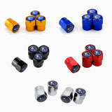 4pcs/set Subaru Car Air Valve Stem Cap Auto Tyre Valve Covers