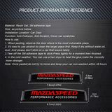 Mazda Car Door Protection Sticker Anti-Scratch Decal Bumper Strip