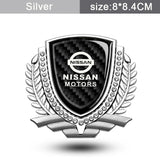 Nissan Metal Diamond Car Rear Sticker Trunk Emblem Badge Decal