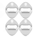 4pcs/set Suzuki Stainless Steel Car Door Lock Cover Protection