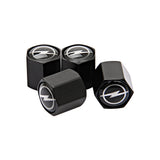 4pcs/set Opel Car Air Valve Stem Cap Auto Tyre Valve Covers