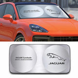 Jaguar Car Front Window Windshield Sunshade Protector Cover