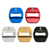 4pcs/set Renault Stainless Steel Car Door Lock Cover Protection