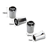 4pcs/set Audi Sline Logo Car Air Valve Stem Caps Auto Tyre Valve Covers