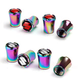 4pcs/set Suzuki Logo Car Air Valve Stem Caps Auto Tyre Valve Covers