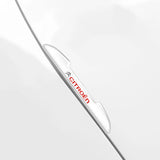 4pcs Citroen Car Door Bumper Strip Anti-collision Protection Sticker