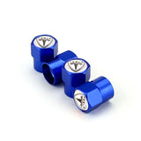 4pcs/set Tesla Car Air Valve Stem Cap Auto Tyre Valve Covers
