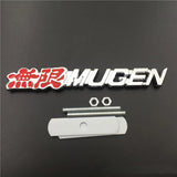 Metal Car Front Grille Emblem Badge Auto Styling for  Mugen Logo Jazz Civic CRV Crosstour HRV Odyssey City Jade Insight