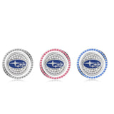 Subaru Diamond Car Engine One-click Start Stop Button Cover Sticker