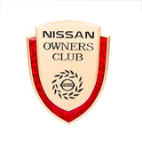 Nissan Metal Shield Car Rear Sticker Auto Window Emblem Badge Decal