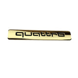 Audi Quattro Metal Car Trunk Sticker Rear Badge Decal
