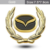 Mazda Metal Car Rear Sticker Trunk Window Emblem Badge Decal