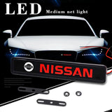 Nissan Nismo Logo Car Front Hood Grille LED Light