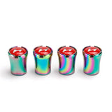 4pcs/set Hyundai Logo Car Air Valve Stem Caps Auto Tyre Valve Covers