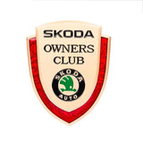 Skoda Metal Shield Car Rear Sticker Auto Window Emblem Badge Decal