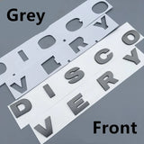 Land Rover Discovery Discovery 4 ABS Car Front Hood Emblem Cover Rear Sticker Decal