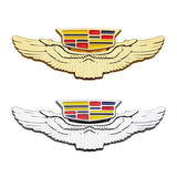 Cadillac Metal Wings Car Rear Sticker Auto Window Emblem Badge Decal
