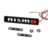 Nissan Nismo Logo Car Front Hood Grille LED Light