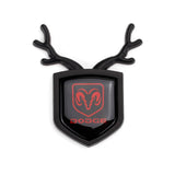 Dodge Deer ABS Car Rear Sticker Trunk Emblem Badge Decal