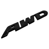 Metal AWD Logo Car Styling Emblem Badge Sticker for New Civic Accord Odyssey CRV HRV Jazz Pilot City Modified Accessories