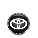 Toyota Luminous Car Engine One-click Start Stop Button Cover Sticker
