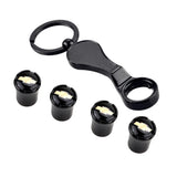 4pcs/set Chevrolet Corvette Logo Car Air Valve Stem Caps Auto Tyre Valve Covers