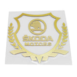 Skoda Shield Car Rear Sticker Auto Window Emblem Badge Decal