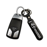 Hyundai Carbon Fiber Car Logo Keychain Keyring