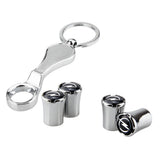 4pcs/set Opel Logo Car Air Valve Stem Caps Auto Tyre Valve Covers