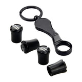 4pcs/set Land Rover Range Rover Logo Car Air Valve Stem Caps Auto Tyre Valve Covers