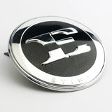 7.6cm KIA E Logo Stinger GT Line 2017-2018 86330J5100 86311J5000 ABS Car Front Hood Emblem Badge Sticker Decal