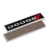 2pcs/set Dodge SRT Logo Metal Car Side Sticker Auto Emblem Badge