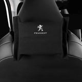 Peugeot Suede Car Tissue Box Holder Seat Back Hanging Napkin Storage Bag