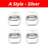4pcs/set Hyundai Stainless Steel Car Door Lock Cover Protection