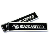 2pcs/set Mazda Logo Metal Car Side Sticker Auto Emblem Badge