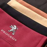Peugeot Suede Car Tissue Box Holder Seat Back Hanging Napkin Storage Bag