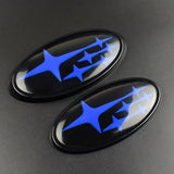Acrylic Car Front Hood Emblem Badge Rear Sticker for Subaru Impreza BRZ WRX STI Legacy Outback XV