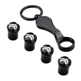 4pcs/set Citroen Logo Car Air Valve Stem Caps Auto Tyre Valve Covers with Wrench