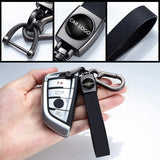 Hyundai PU Leather Car Keyring Keychain