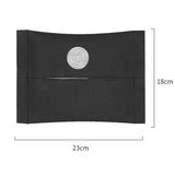 Opel Suede Car Seat Back Tissue Box Napkin Holder Storage Bag