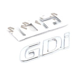Hyundai GDi TGDi Metal Car Rear Sticker Auto Trunk Emblem Badge Decal