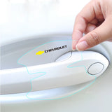 8pcs Chevrolet Car Door Handle Bowl Wrist Transparent Protector Anti-collision Decal