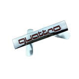 Audi Quattro Car Front Grille Emblem Badge