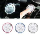 Mazda Diamond Car Engine One-click Start Stop Button Cover Sticker