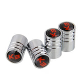 4pcs/set KIA K2 K3 K5 Logo Car Air Valve Stem Caps Auto Tyre Valve Covers