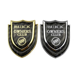 Buick Shield Carbon Fiber Car Rear Sticker Window Emblem Badge Decal