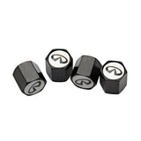 4pcs/set Infiniti Car Air Valve Stem Cap Auto Tyre Valve Covers