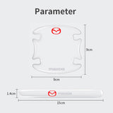 Mazda Car Door Bowl Handle Anti-collision Protective Stickers Scratches Film