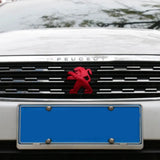 2pcs/set Peugeot 308 408 4008 508L ABS Car Rear Sticker Decal Auto Front Hood Emblem Badge